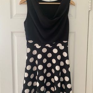 Polka Dots 60s Dress - Made in Italy- Size Medium